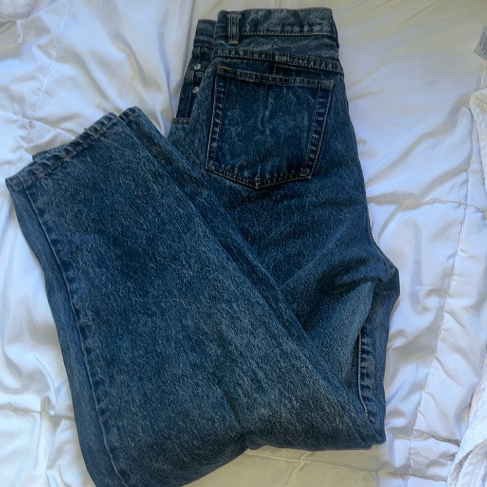 Jordache Dark Blue Barrel Jeans